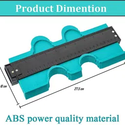 toinsoint 10 Inch Contour Gauge With Lock|Gauge|Profile Tool Marking Gauge image 3