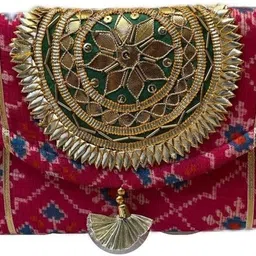 rudra couture Women Pink Wristlet-picture-32