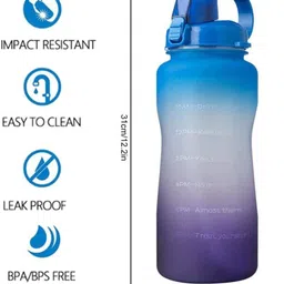 fitbott 2000 ml Tritan Bottle image 3