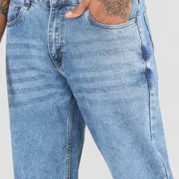roadster Men Regular Mid Rise Blue Jeans image 5