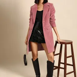 all about you Polyester Coat For Women image 1