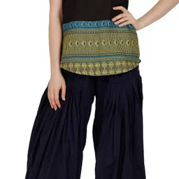 aurelia Cotton Blend Solid Patiala image 4