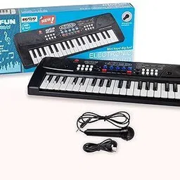 Piano Keyboard Toy Kids with Mic Dc Power Option Recording Best Birthday Gift-image-54