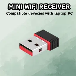 GUGGU (Wi-Fi Receiver) with Multi-Device Connectivity For All Pc System and LaptopG178 USB Adapter-picture-38