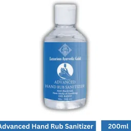 luxurious ayurvedic gold Sanitizer Hand Rub image 1