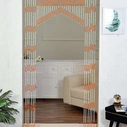 goymore 213.36 cm (7 ft) Door PVC Blackout Curtain Single Curtain-picture-13