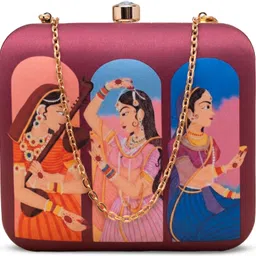 artklim Casual Maroon Clutch-picture-22