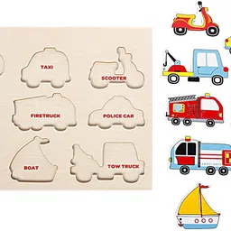 shooting star Large Transport Puzzle Chunky 9 Piece image 4