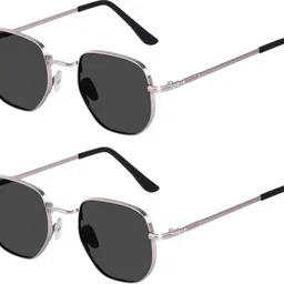 spadeaces UV Protection, Gradient, Polarized Rectangular Sunglasses (50)-picture-24