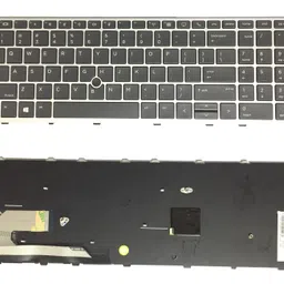 SOLUTIONS-365 COMPATIBLE HP 850-G5 WITHOUT BACKLIT WITH MOUSE BLACK US Internal Laptop-size Laptop Keyboard-picture-16