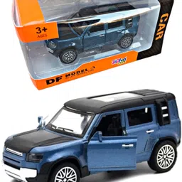 ruhani toys & gift gallery 1:32 Diecast Defender Car, Opens Front & Rear Doors, Metal Car for Kids (Blue)-picture-27