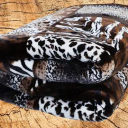kixta Printed Double Mink Blanket for Heavy Winter image 3