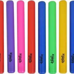 fitfix Relay Batons for Junior, 1.25" dia , 30 cm length Baton (Pack of8) Plastic Baton-picture-23