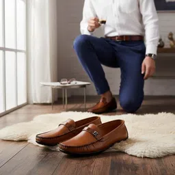 magic Men’s Stylish Casual Loafers | Comfortable Daily Wear Shoes Loafers For Men image 4