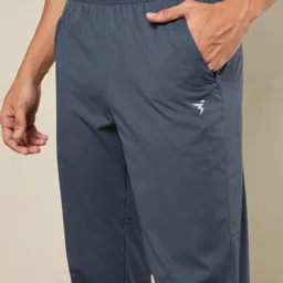 technosport Men Solid Grey Track Pants image 5