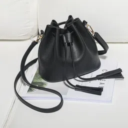 classy women Women Black Shoulder Bag-picture-26