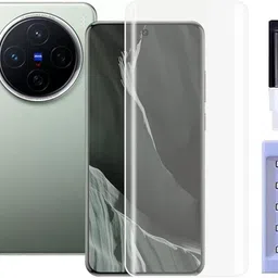 XEDO TECH Edge To Edge Tempered Glass for Vivo X200 5G, Premium UV Tempered Glass Screen Protector with Installation Kit-picture-18