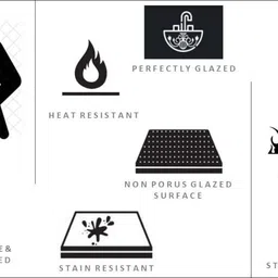 alpha Table Top Premium Designer Ceramic Wash Basin with waste pipe & Coupling (16*12*5)(M25) Wall Hung Basin image 5