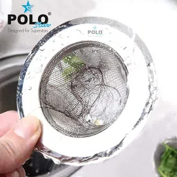 polostar Kitchen Sink Stainless Steel Push Down Strainer image 2