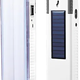 glowish SOLAR CHARGING SUPER BRIGHT SUPER GLOWING RECHRGEABLE LED TWIN TUBE LANTERN 6 hrs Lantern Emergency Light-picture-14