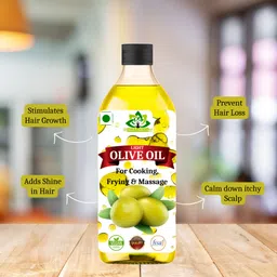 aura kriya Light Olive Oil for Daily Hair Care | Olive Oil | Hair Oil | OliveHair Oil image 2
