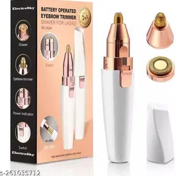 BIRZAR 2 in 1 Eyebrow Trimmer & Facial Hair Removal for Women Trimmer 120 min Runtime 1 Length Settings-picture-11