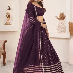 tasrika Embroidered Semi Stitched Lehenga Choli image 3