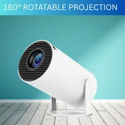 YAROH Protable Projector for Home 4K Support With Built-in Apps Netflix, YouTubeE51 (4500 lm / 1 Speaker / Wireless / Remote Controller) Portable Projector-picture-41