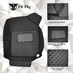 fit fly Leather 7D Mat For Maruti Baleno image 3
