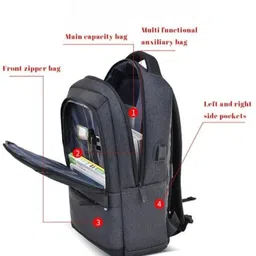 jairaj Medium 30 L Laptop Backpack backpack school bag laptop bag office college travel backpack(S-48*30) image 5