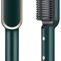 Hair Straightening Iron Built with Comb Hair Straightener machine234 Hair Curler-image-1