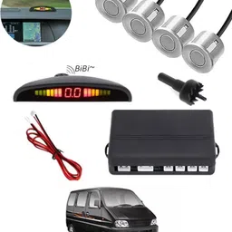 autofetch Universal 4 Silver Reverse Parking Sensor-AF25N666 Universal 4 Silver Reverse Parking Sensor-AF25N666 Parking Sensor-picture-21