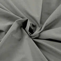 Slumber Grey Solid 200 TC 100% Cotton Single Bedsheet With 1 Pillow Cover by Maspar image 3