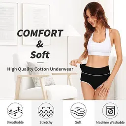 diving deep Pack of 5 Women Hipster Multicolor Panty image 3