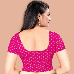 priyanka traders Round Neck Women Blouse image 1