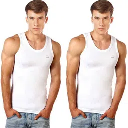 lux cozi Pack of 2 Men Vest image 2