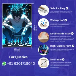 art recall Death Note Wall Poster Anime Poster For Wall Photographic Paper image 5