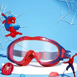 verilux Swimming Goggles for Kids 6-12 Anti Fog Cartoon Goggles with Earplugs and Strap-picture-10