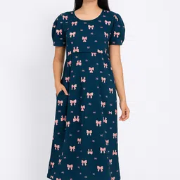 sahana Women Maternity/Nursing Nighty-picture-11