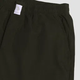 u.s. polo assn. Men Solid Green Track Pants image 3