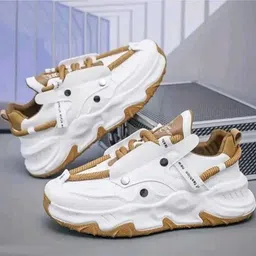 swoees Chunky Sneakers for Men | Stylish Streetwear Shoes | Trendy Comfort Sneakers Sneakers For Men-picture-17