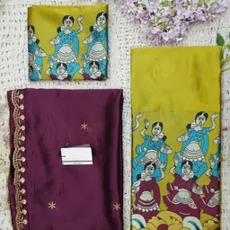 payu Self Design Semi Stitched Lehenga Choli image 2