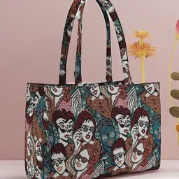 siddhaswari Women Multicolor Tote image 4