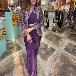 nilormy Embellished Stitched Lehenga with Jacket-picture-24