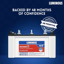 luminous RC 16000 PRO Tubular Inverter Battery image 4