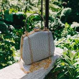 Party Silver Clutch-image-3