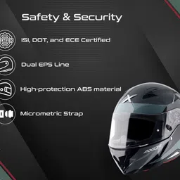 axor Hunter Turbo Motorbike Helmet image 2