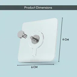 goodsuu Chrome Shower Rod Hook image 5