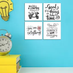 wens Mdf Miami Inspirational Quotes Wall Panel In Multicolor image 3