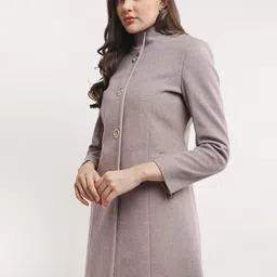 protex Wool Solid Coat For Women image 2